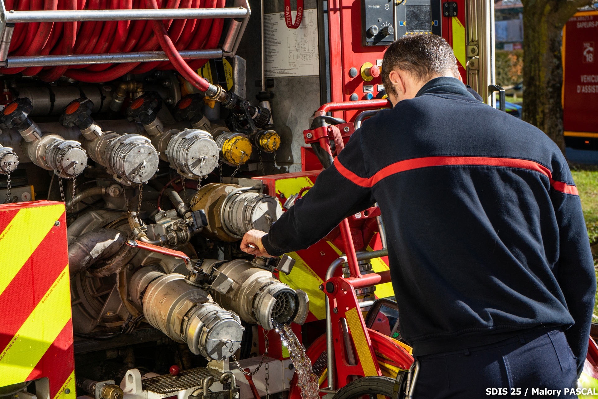 Incendie de cave 14/02/2019