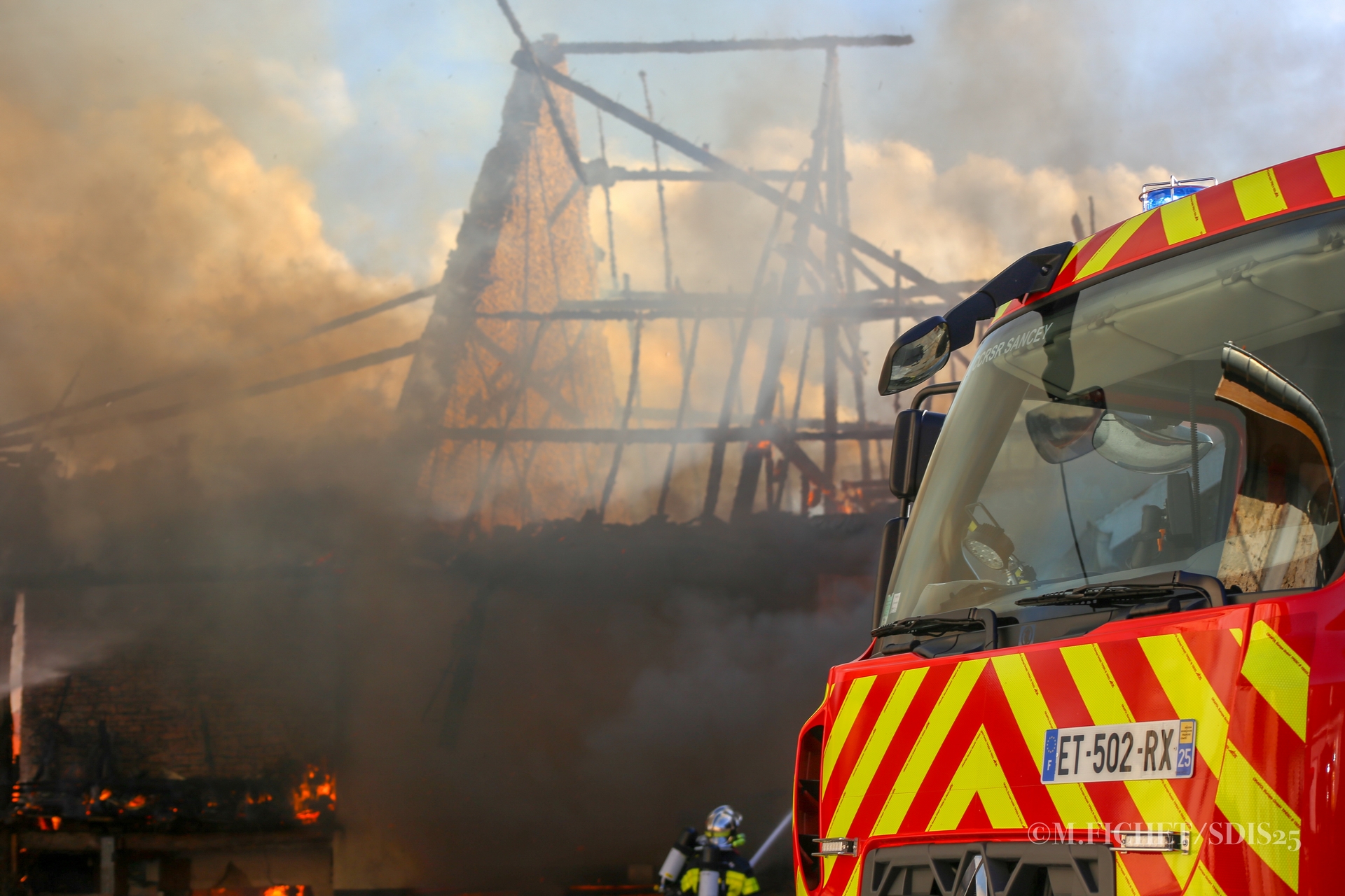 Feu de ferme 07/03/2019